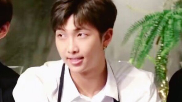 he will be talking and suddenly he will do this face. doesn't mean anything but he will just do it