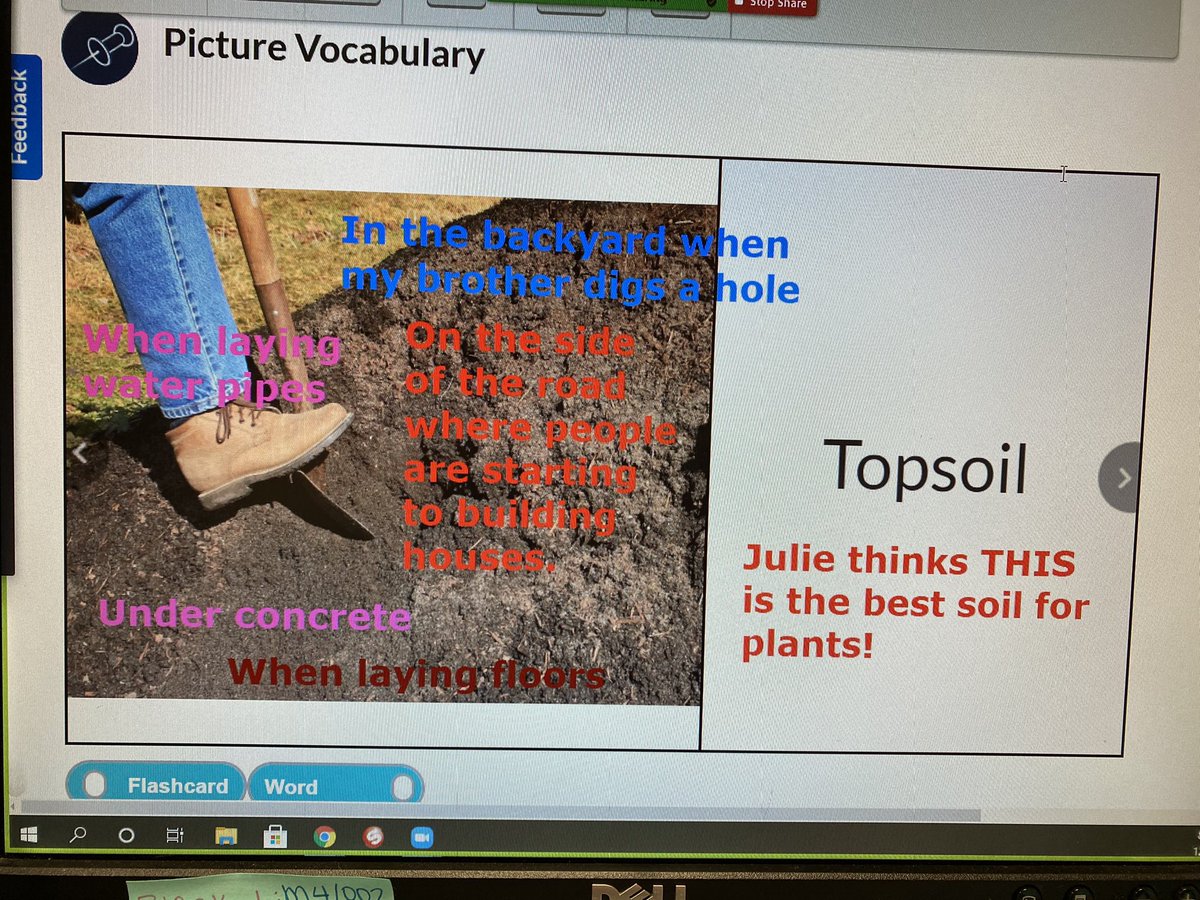 MrsReichle's tweet image. Today we talked about different types of soil. The students told me anything they knew about the soil and where they have seen it before. Their answers BLEW ME AWAY! 🤩 #CISDScienceRocks #VirtualLearning @DeerCreekElem