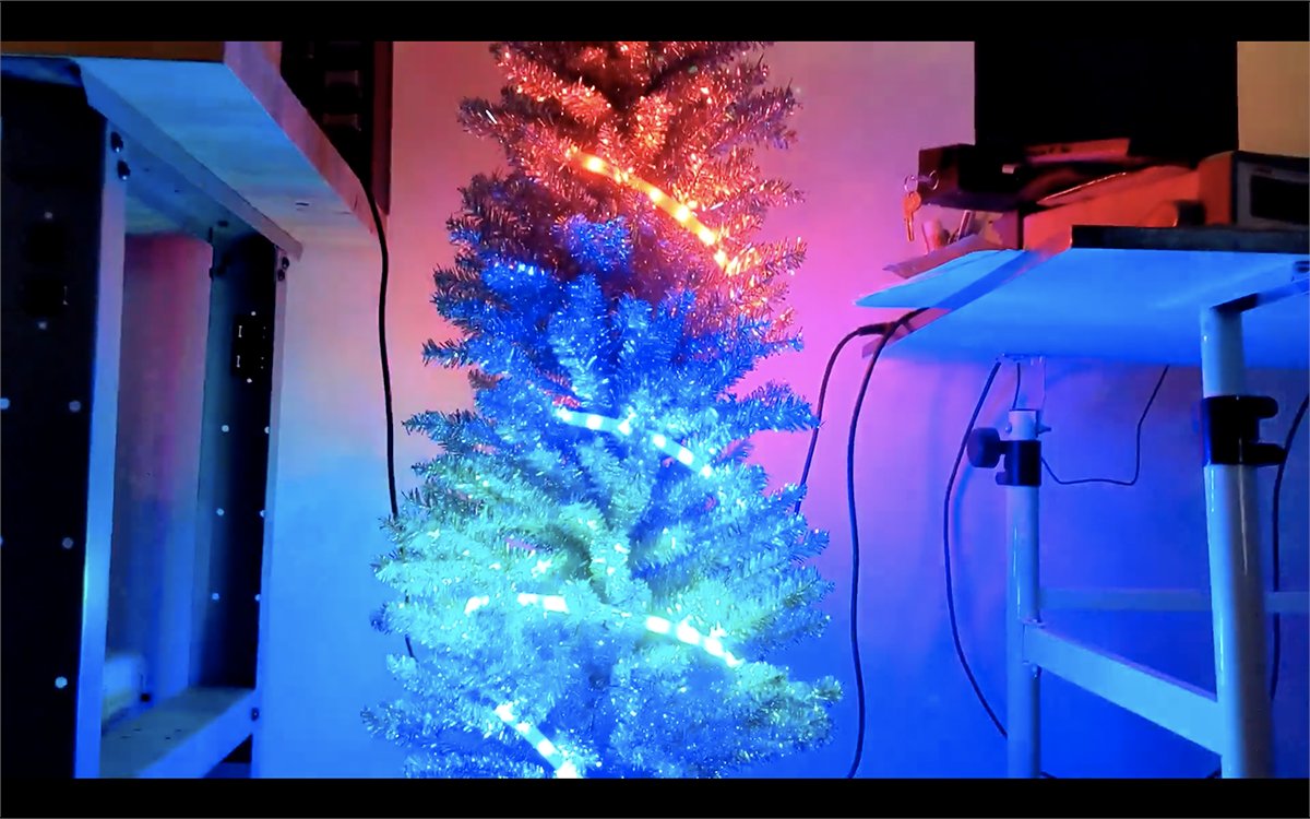 MakeProjects_'s tweet image. Check out this programmatic approach to Christmas tree lighting. This project uses a microcontroller and addressable LEDs to create exciting lighting effects beyond what you can find at the store.
qoo.ly/39marw #makerprojects #xmastree