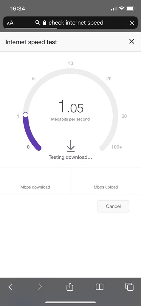 beccagroves's tweet photo. @virginmedia Yes still having issues. Intermittent service. Very very low download speed. Affecting tv services. https://t.co/mJLnwnjYSk