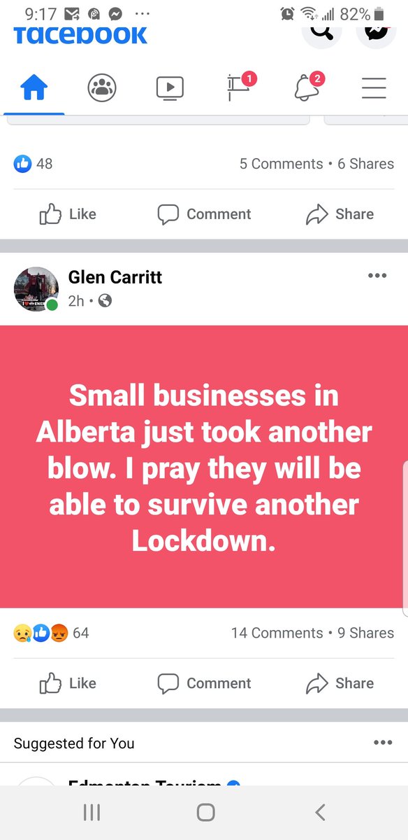 Glen Carritt, of United We Roll and the town council of  @TownofInnisfail takes a more vanilla route to say it's hurting small businesses. (6/8)