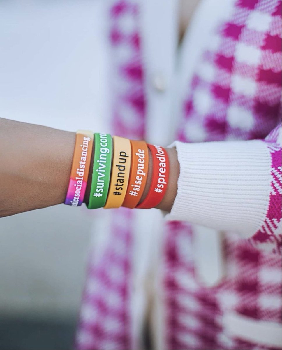 Don’t forget, BOGO WSC stocking stuffer wristbands. #spreadlove #SiSePuede #StandUp #survivingCOVID #ipracticesocialdistancing