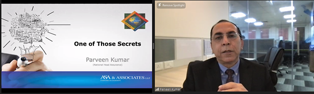 ASA_cci's tweet photo. Parveen Kumar, National Head of Assurance took an internal session to enhance critical thinking skills among the participants.

#asa #internalsession #problemsolvingskills #criticalthinking #scTD #traininganddevelopment @caparveenkumar9 https://t.co/RtKFOGXmqE