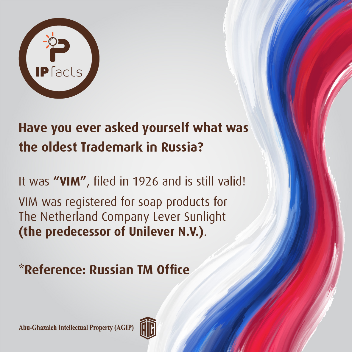 AbuGhazaleh_IP's tweet photo. New IP post
#IP #TM #info #Russia #Netherland #soap #product #old https://t.co/9985eyujkD