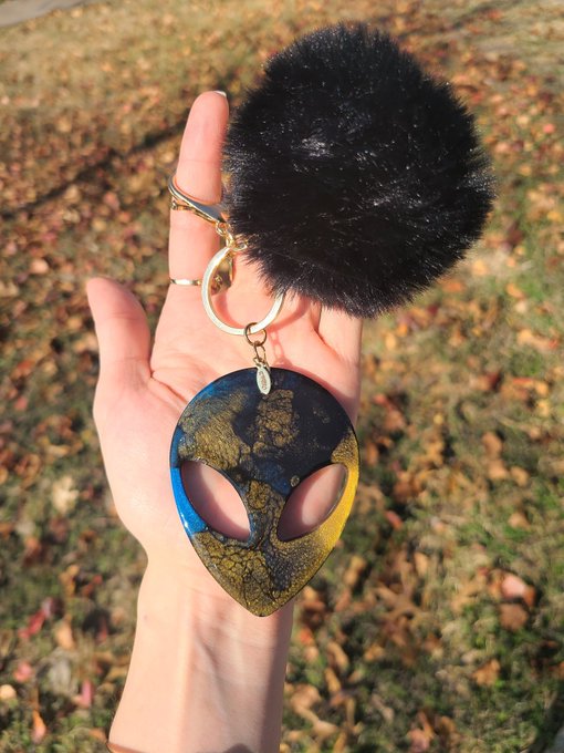 Excited to share the latest addition to my #etsy shop: Space alien key chain with fur pom - Alien Head<a href="/tag/etsy"class="tags">#etsy</a><a href="/tag/alien"class="tags"><span>#alien</span></a><a href="/tag/keychain"class="tags"><span>#keychain</span></a><a href="/tag/alienhead"class="tags"><span>#alienhead</span></a><a href="/tag/alienkeychain"class="tags"><span>#alienkeychain</span></a><a href="/tag/spacekeychain"class="tags"><span>#spacekeychain</span></a>
