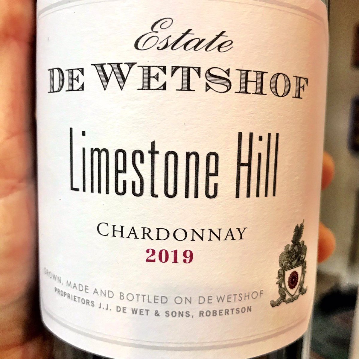 dewetshofestate's tweet photo. 2020 has been a year with many ups and down and that is why we must find delight and happiness in the small thing like the De Wetshof Chardonnays.🥂
Thanks to @grapeandfork for bestowing upon us his honours for 2020 😉
#dewetshofestate #houseofchardonnay #LimestoneHill https://t.co/RWlqhzp8F2