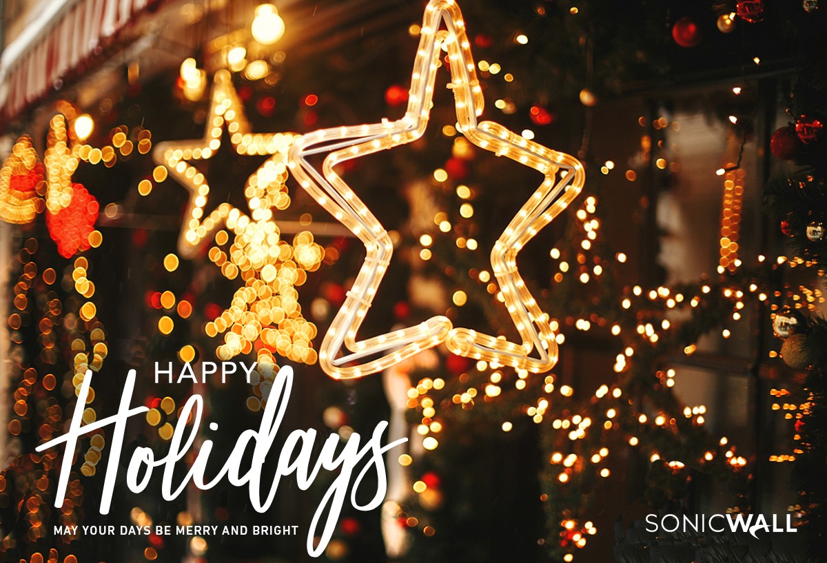 sylvain_stahl's tweet photo. Toute l'équipe de @SonicWall #France vous souhaite d'excellentes fêtes de fin d'année !
https://t.co/jpUXGCRBB4
#LifeAtSonicWall https://t.co/fsin1c5RLv