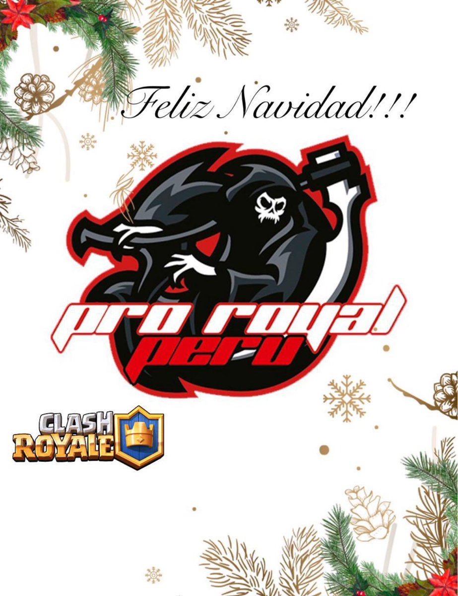 Nuestro Clan Pro Royal..PERU, les desea “Feliz navidad y un próspero Año 2021” 🙌

@LigaDivisionPE <a href="/CopaIncaLDD/">COPA INCA 🇵🇪</a> <a href="/CopaMastersLDD/">COPA MASTERS LDD 🇵🇪</a> <a href="/DirectivaLDD/">DIRECTIVA LDD 🇵🇪</a> <a href="/ComunidadPE_CR/">Comunidad Peruana CR</a> <a href="/EForceCupGG/">EForce Cup™</a> <a href="/GoldCup_CR/">Gold Cup</a> <a href="/LeagueStrike/">Strike League</a> <a href="/LDReSports/">👑Liga De Reyes👑</a>