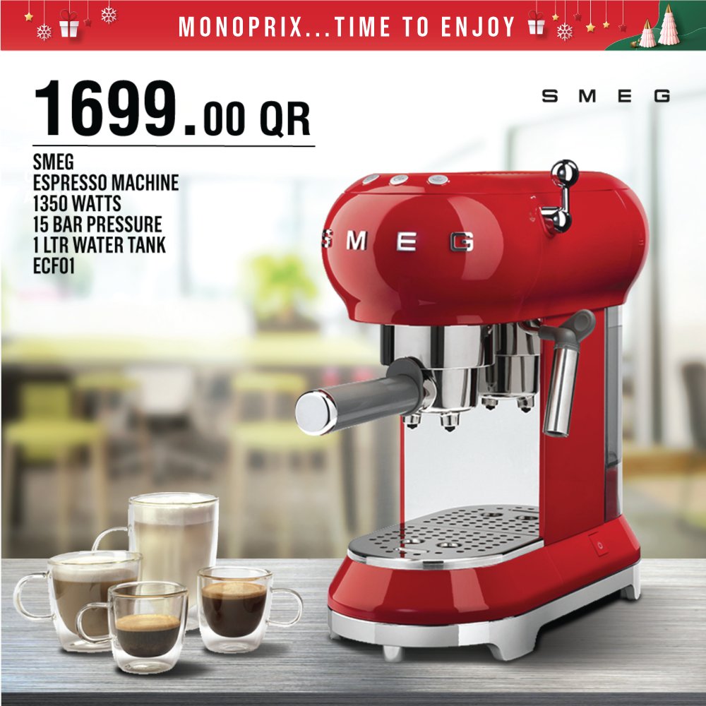 Monoprix Qatar (@monoprixqatar) on Twitter photo Start your day with a nice cup of Coffee. Enjoy the best deals <a href="/MonoprixQatar/">Monoprix Qatar</a>
Valid till 27 Dec until stocks last at Doha Festival City, West bay, The Pearl-Qatar and monop' Al sadd
Discover more at bit.ly/2WX1qi7 Start your day with a nice cup of Coffee. Enjoy the best deals <a href="/MonoprixQatar/">Monoprix Qatar</a>
Valid till 27 Dec until stocks last at Doha Festival City, West bay, The Pearl-Qatar and monop' Al sadd
Discover more at bit.ly/2WX1qi7