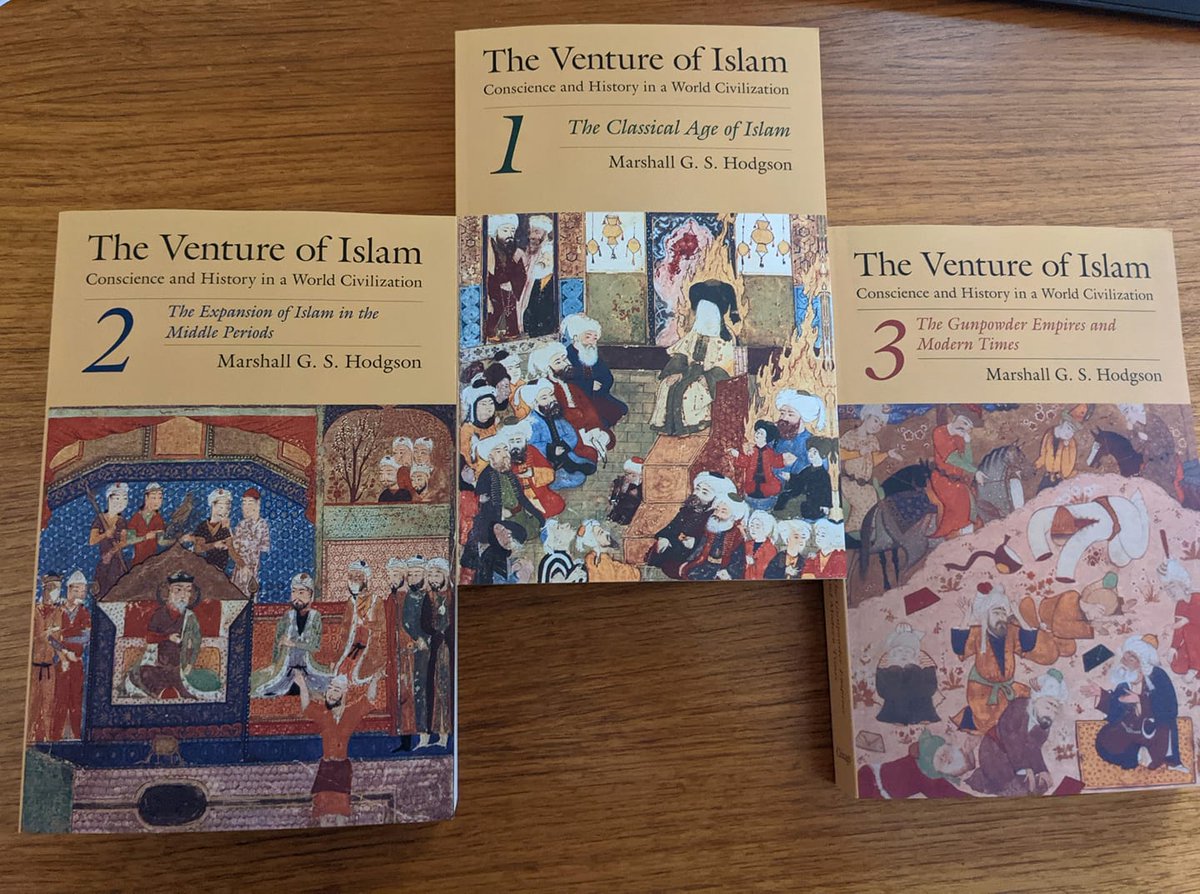  #Thread, Introduction to 'Venture of Islam'This era-defining book by the foremost scholar of Islam, Mashall G. Hodgson, Professor at University of Chicago, defines the study and scholarship on Islam in our current age. Hodgson saw this project (or rather this work as the book