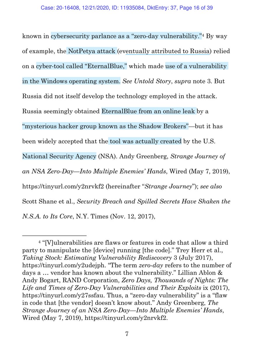 If you read nothing else in this briefCourt must now decide whether to radically expand the risks these powerful tools pose by also immunizing private companies’ use of commercially developed cyber-surveillance tools when they act on behalf of their foreign-government customers