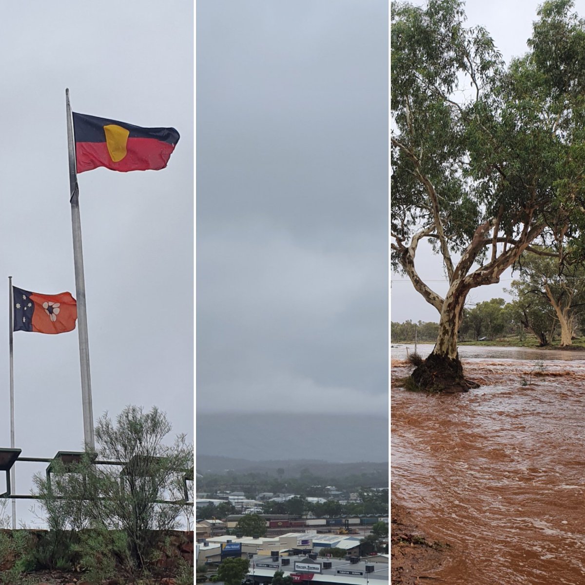 wentale's tweet photo. @telliowkuwp The rains on the plains falls mainly on the mountain range. #AliceSprings #ToddRiver #ChristmasEveEve https://t.co/VCsD9FAnAt