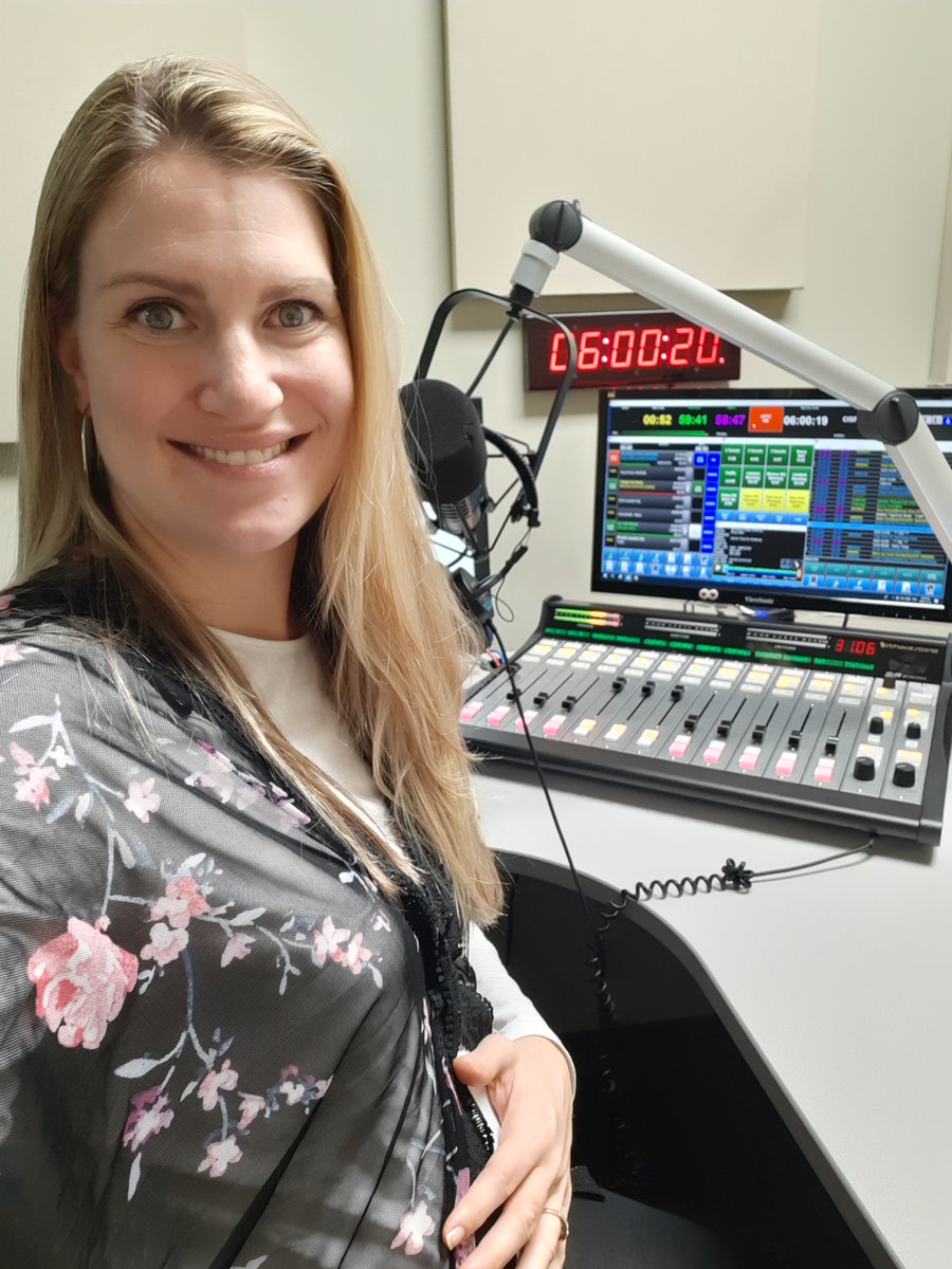 pulse1077's tweet photo. Officially my last day before mat leave! Any last minute advice for this mamma-to-be? Only thing keeping me calm and collected as the 'big day' approaches is that beautiful, beautiful word: epidural! Peace out Surrey! - @VanessaLYbarra #surreybc #pulsefm #radio https://t.co/6MA16r9xbJ