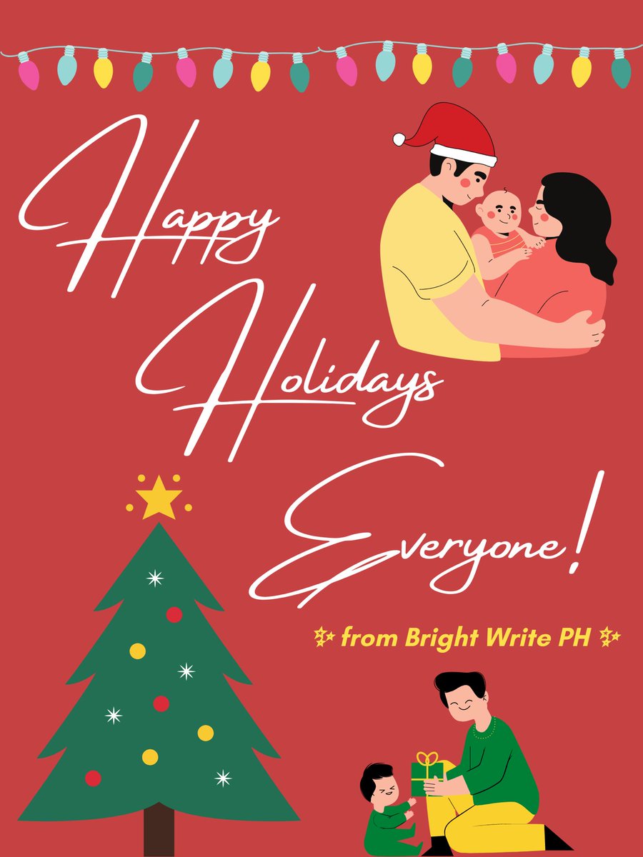 BrightWritePH's tweet image. Wishing you a season filled with safety, warm moments and cherished memories. ✨♥️