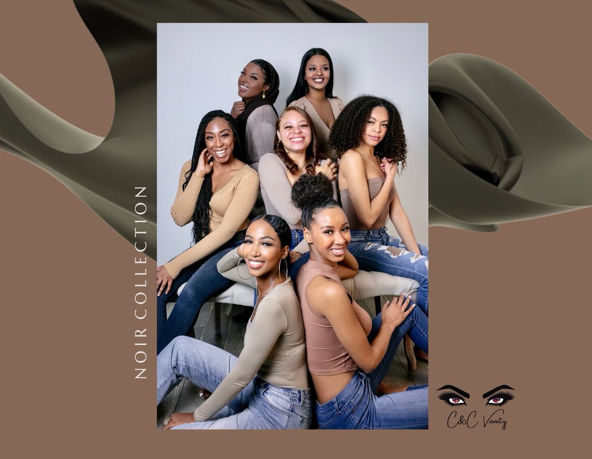 CCVanity1's tweet photo. #NOIRCOLLECTION is out now! A special thank you to these lovely ladies who absolutely bodied this shoot and brought our vision to life ๐ค https://t.co/CyA5v1nGeI