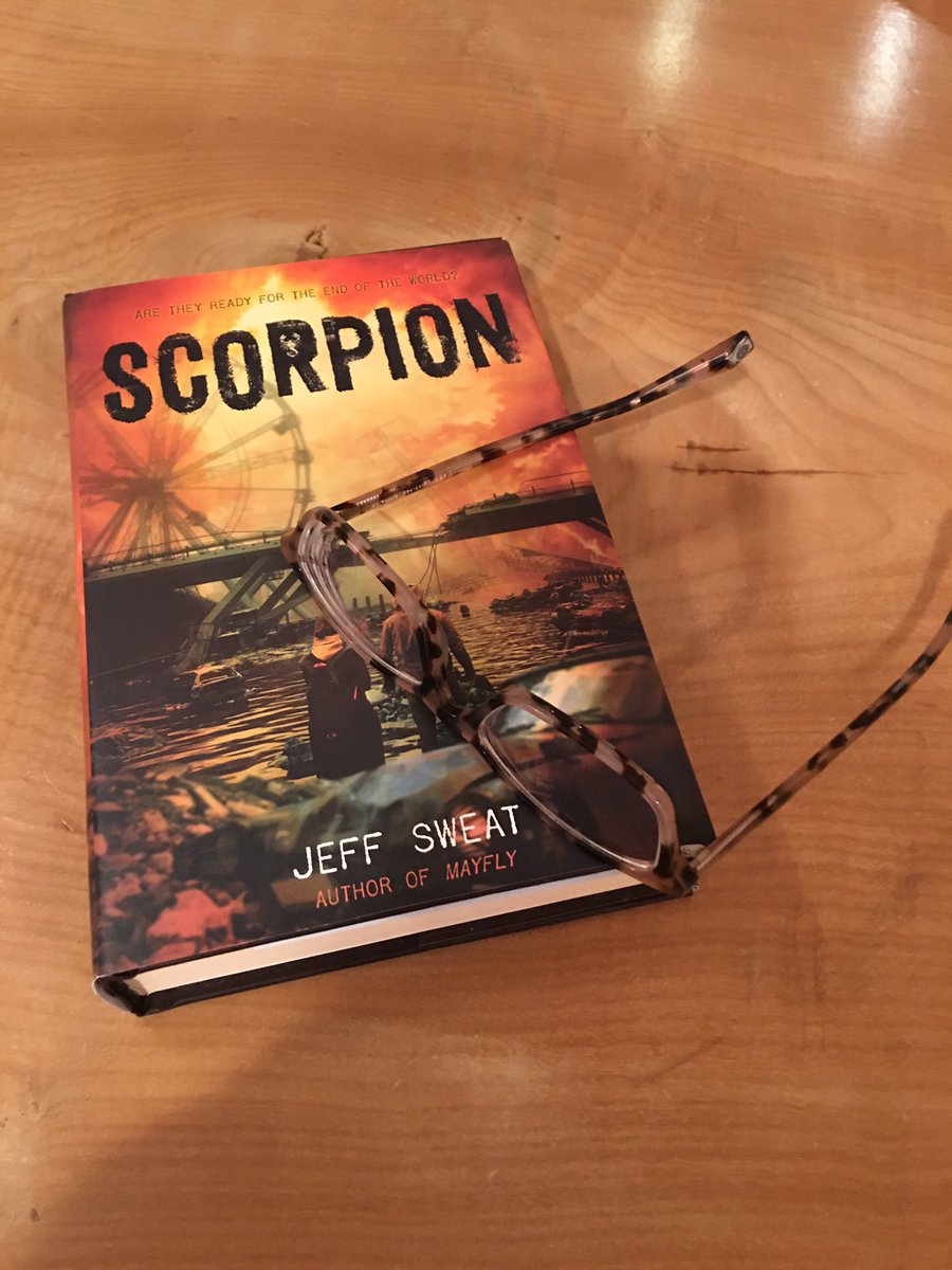 Ending an apocalyptic year with a post-apocalyptic read = #optimism! <a href="/jeffsweatbooks/">Jeff Sweat</a>