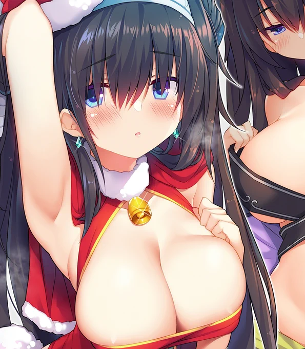 えっちな衣装を着せられてドキドキを隠せないリンネさん
#アイギスお絵かき 