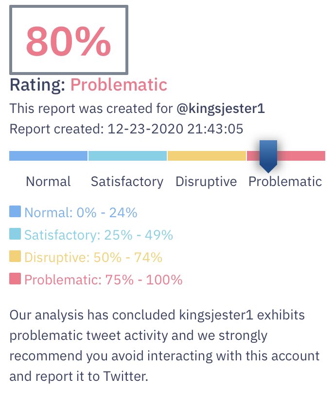 johnbates207's tweet photo. @kingsjester1 @jaketapper GFY, #stupidbot. Who do you think you’re fooling? #ReportTheTrolls .@BotSentinel https://t.co/ghDOLPHpQ3