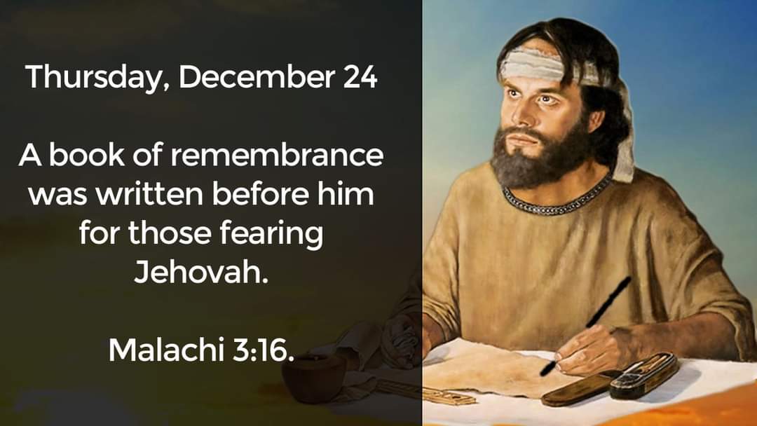 DailyTextVideos's tweet image. Daily text - December 24 2020
#dailytext #dailybibletext #bible