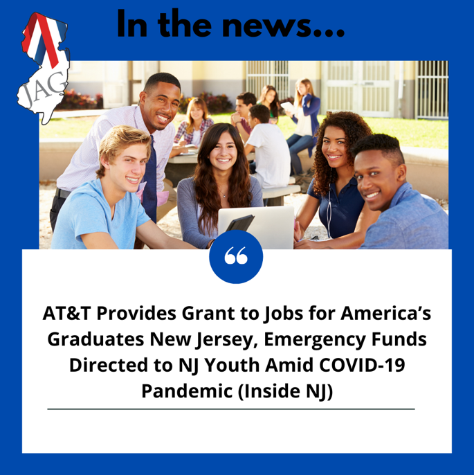 JagNewjersey's tweet photo. We are always pleased to share good news that also highlights our #JAGNJ sites and employer partners. Thank you @ATT for your commitment to #JAGNJ!
https://t.co/pM49xcGroc
#JAGNJStrong #JAGNJ #JAGFam #JAG #JAGNational #NJ #NewJersey #ATT #partnersrock #employerengagement https://t.co/IfoQ8Ls9KZ