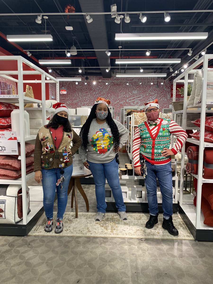 I have learned so much from my peers and I just want to say thank you and happy holidays. #UglySweaterDay #T3229serviceandengagementteam #happyholidays