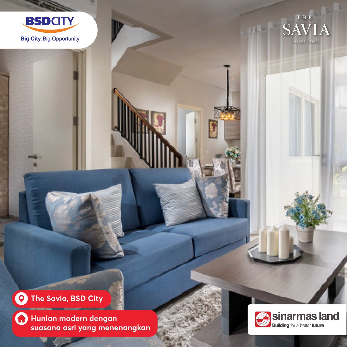 BsdCity_'s tweet photo. KESEMPATAN TERAKHIR untuk mendapatkan unit rumah di The Savia BSD City mulai dari Rp1.7 M an* hanya di MOVE IN QUICKLY.
Info lebih lanjut:
https://t.co/KnRRNfbedc
021-5315 9000
*S &amp; K berlaku.
#SinarMasLand #BuildingForABetterFuture #BSDCity #BigCityBigOpportunity #MoveInQuickly https://t.co/HPMnv1ETn2