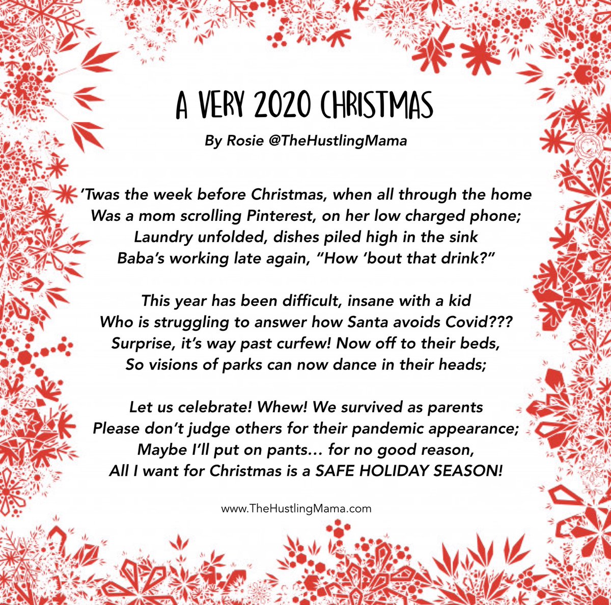 Finally a Christmas poem we can all relate to this year!😆 #parents #Christmas2020 #family @HuffPostParents #parody #momlife #motherhoodunplugged <a href="/parentsmagazine/">Parents Magazine</a> <a href="/Todaysparent/">Today's Parent</a> <a href="/TODAY_Parents/">TODAY Parents</a> <a href="/ScaryMommy/">Scary Mommy</a>