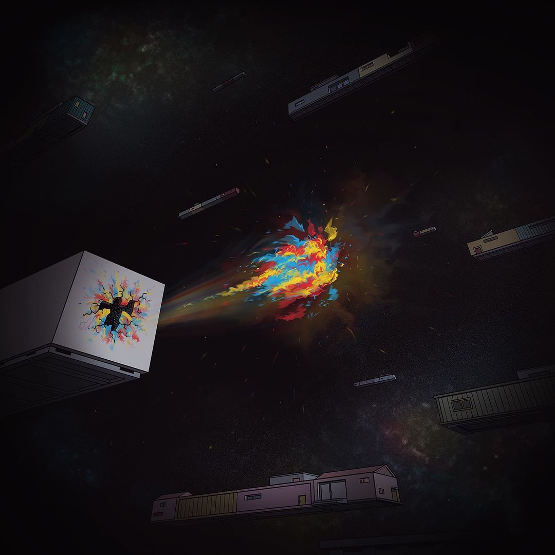 10th track - Home (With. Hippy was Gipsy)He succeeded in escaping from GAROSAWK.But there are lots of other GAROSAWKs in this universe.Are you ready to break your own GAROSAWK?This is end. You can check bigger images at profile link.Thanks.