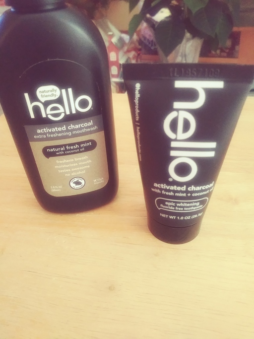 I'm keeping my smile merry and bright this holiday season with activated charcoal toothpaste and mouthwash from hello®. join hello friends community and brush happy and swish happy all year long. #brushhappy #ad bit.ly/3loOPP3