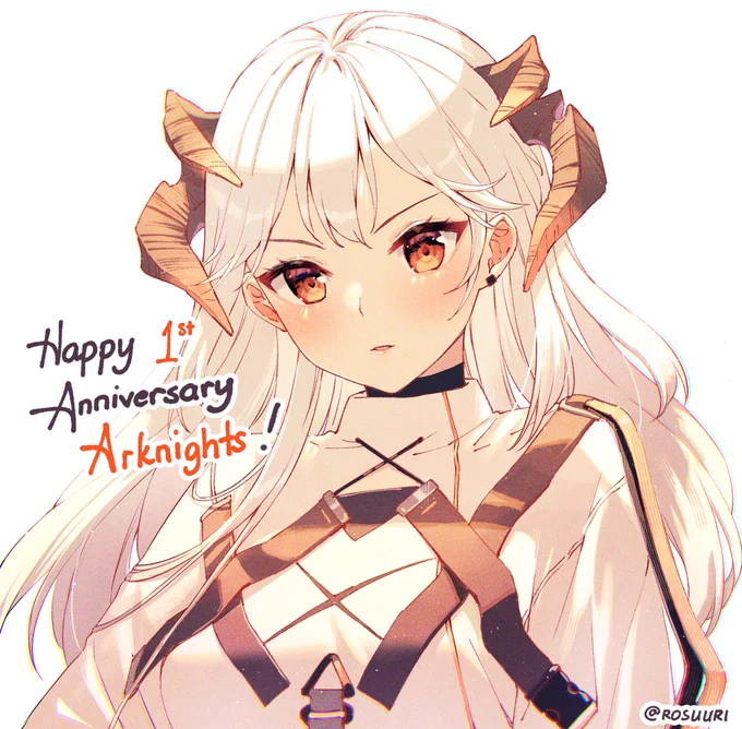 Happy 1st anniversary @ArknightsEN!!! Thank you for the opportunity to draw Saria for the anniversary doodle. I love her design and she's super reliable! 
#Arknights1stAnniv #Arknights #Yostar 