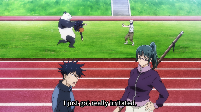 Gojo: Not like that.We all know who's the No.1 reason of Megumi's snappiness...