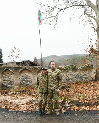 1VicePresident's tweet photo. Prezident İlham Əliyev və birinci xanım Mehriban Əliyeva Zəngilan rayonunda olublar

https://t.co/NcJCGsRQg3

#President
#FirstvicepresidentofAzerbaijan
#İlhamƏliyev
#MehribanƏliyeva
#Azerbaijan https://t.co/WGK0NCt11b