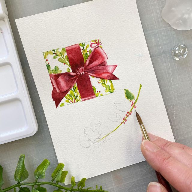 A little holiday gift for you!
Did you receive your gift?
Art by: @annekosteckidesign
Made with: Shuttle art 24 watercolor paint
bit.ly/3pj9ExD
#shuttleart #artist #watercolor #watercolorpainting #chrismasart #christmas