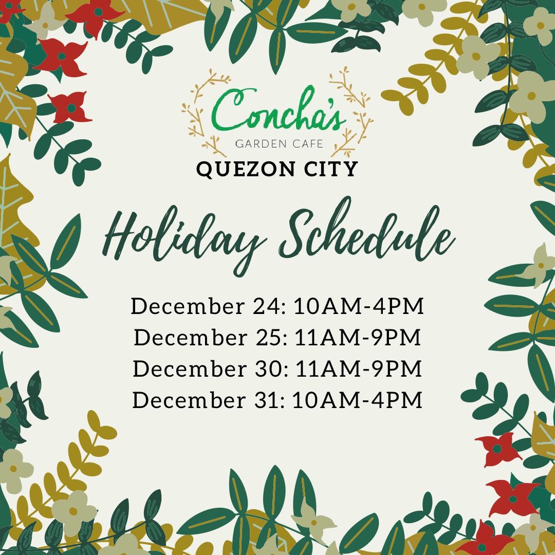 Concha's Garden Café tweet media