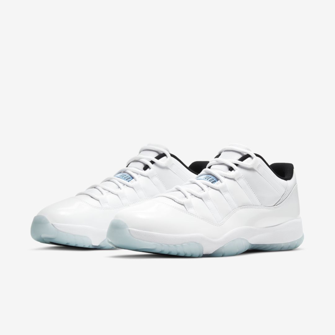 J23app's tweet photo. Jordan 11 Retro Low "Legend Blue" official images https://t.co/Xny540RjfE