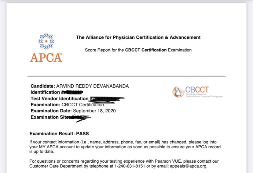 ADevanabanda's tweet photo. Cardiac and vascular CT is a great tool to integrate into the training of IC fellowship and to carry forward as an interventional cardiologist #cardiacCT . Passed my boards. #accfit #acc https://t.co/Q1ORyFnxWw