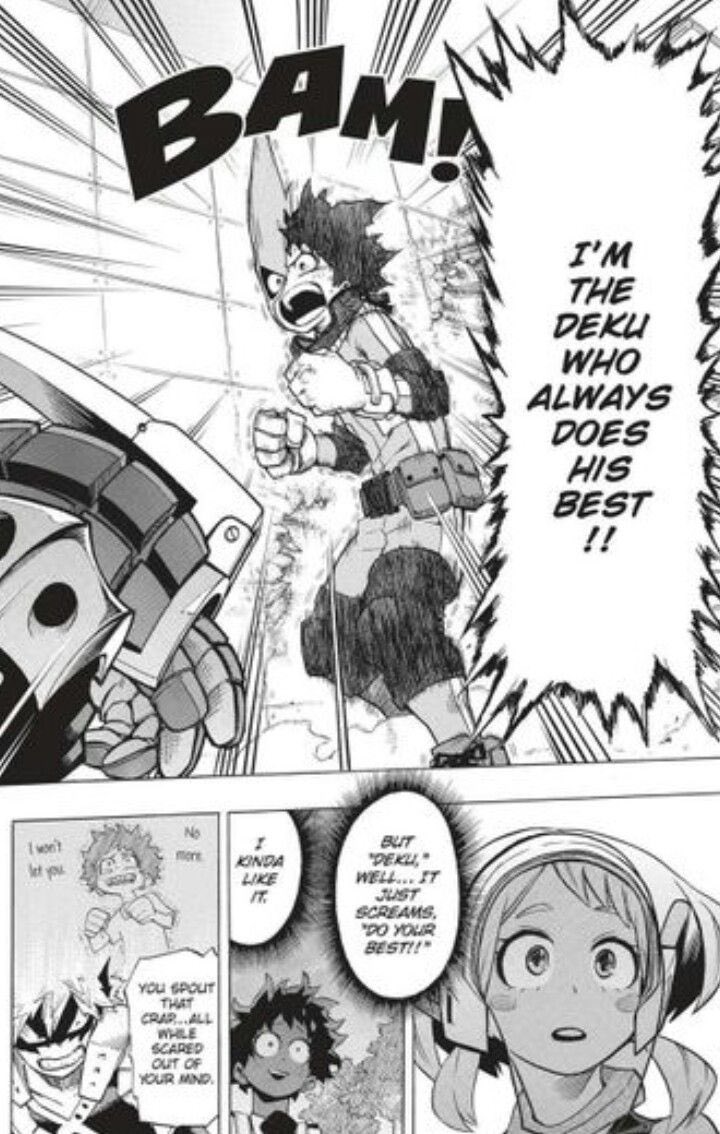 - side note Bakugo and Deku are NOT a toxic relationship ANYMORE That’s the point of growth and development