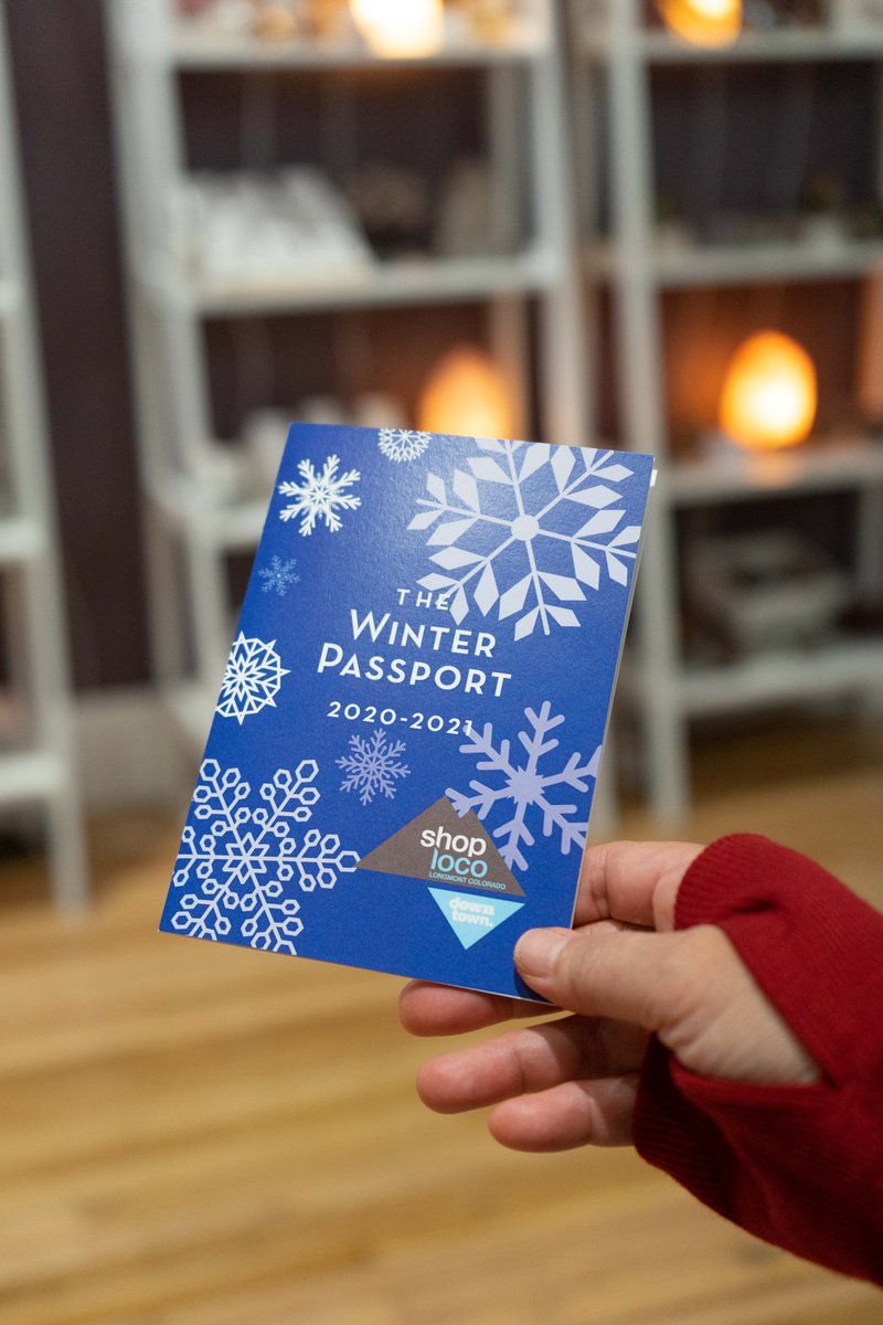 DowntownLongmnt's tweet photo. As you get that last minute holiday shopping in, don't forget to get rewarded through the Winter Passport! Participants are entered to win some amazing prizes from local Downtown #Longmont businesses, all for shopping small and supporting #Strongmont! https://t.co/QP00boj0t2 https://t.co/Z1ko768hvp