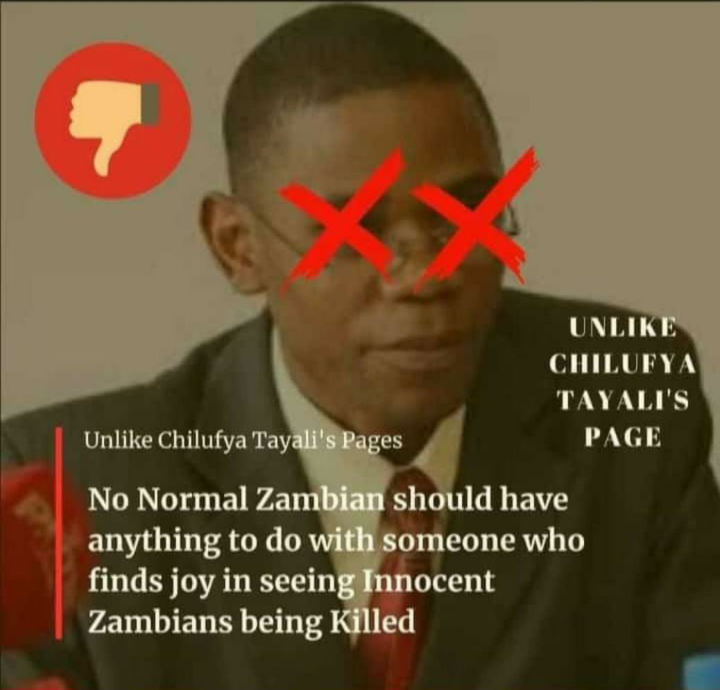 #EndPoliceBrutalityInZambia #UnfollowTayali #UnfriendTayali #MuteTayali