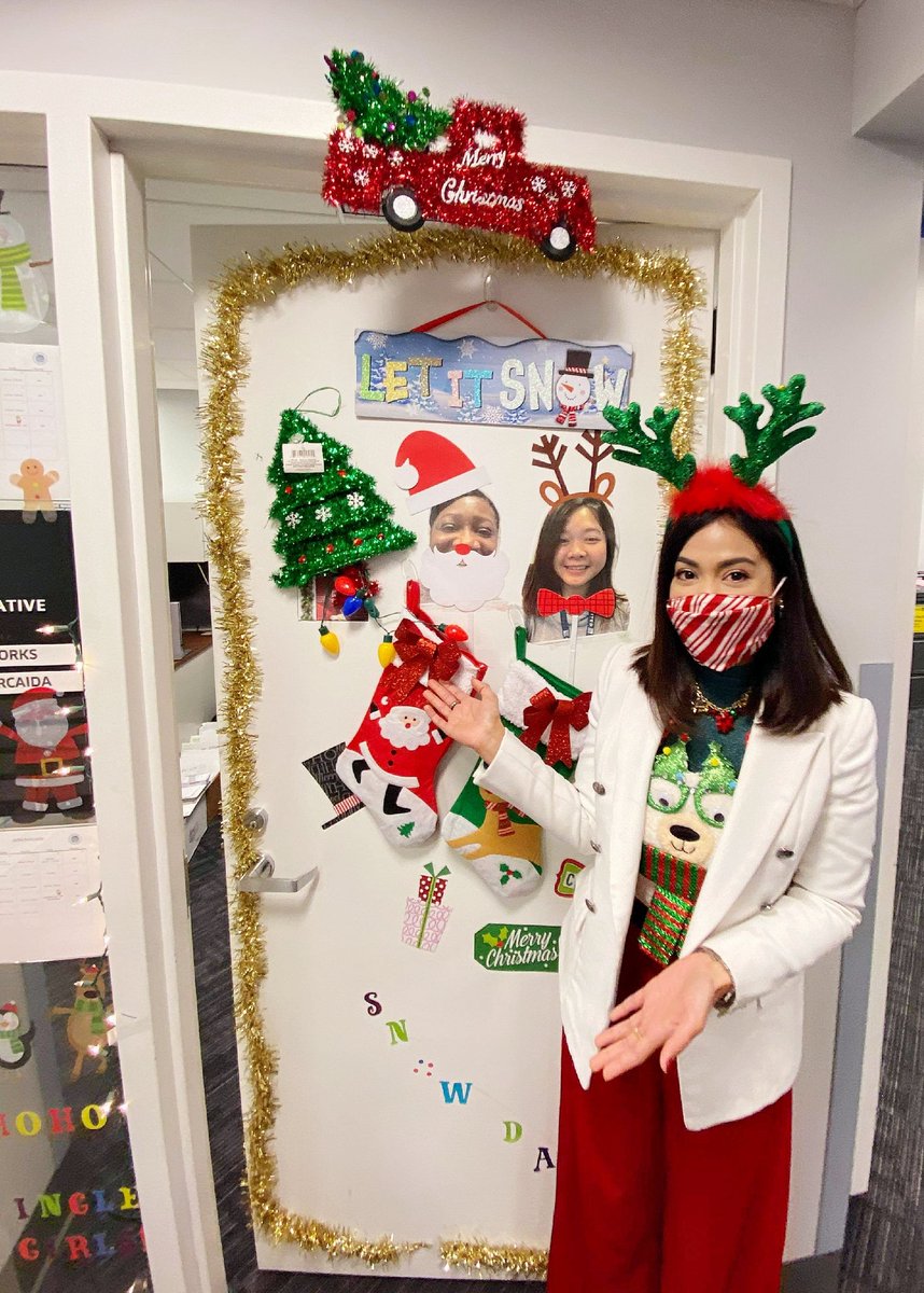 I love the festive spirit at SFO Inflight! 🎄🥳🎅🏻 #UAIFBaseSFO #uglysweater #SecretSanta #officedecoratingcontest 
@nbyunriedel @StephanieSFOSIS <a href="/chris_barcase/">Christopher Barcase</a> <a href="/deepeshbagwe/">Deepesh</a>