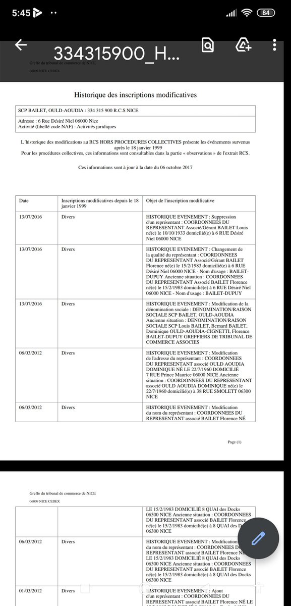 mauroz64's tweet image. Ce greffier, Bernard #BAILET , avec ses associés et complices, TOUS responsables de CRIMES* en bande organisée, sont protégées au plus haut niveau de l'Etat, mais aussi par leur ordre @CNG_TC  !

*Véritable scandale ADMINISTRATIF-FISCAL-JUDICIAIRE 

#seacontract #Nice #France