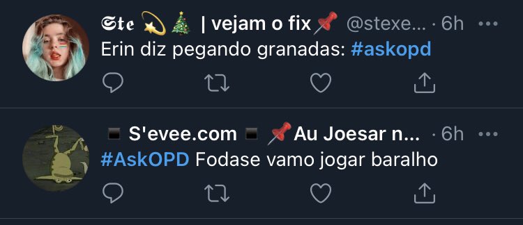 #AskOPD salvou meu dia KSKSKKSKSKS
