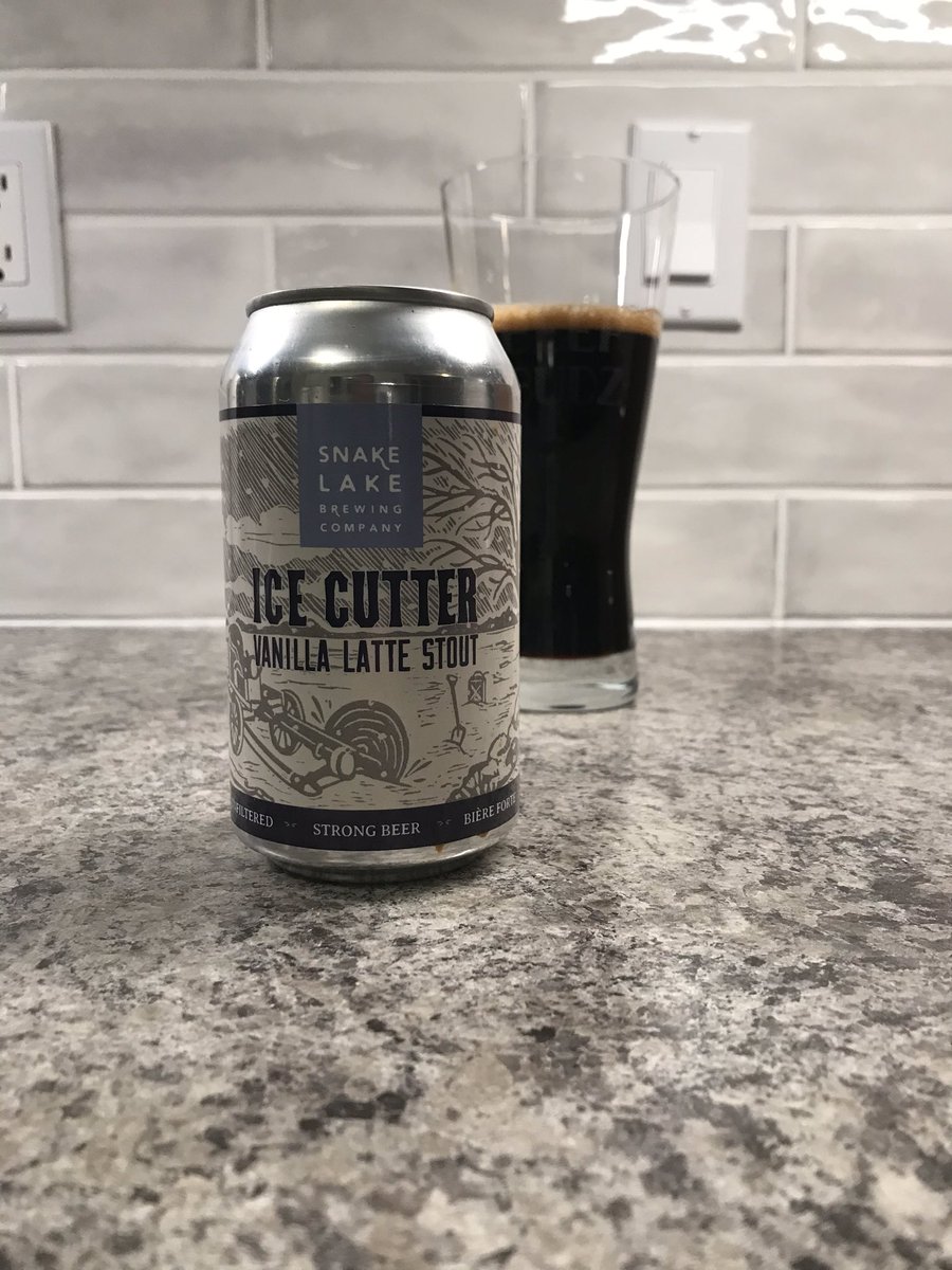 SSchell7's tweet image. Day 23 #HappyFestivus for #BeerBudz advent calendar from @snakelakebrewco #IceCutter Vanilla Latte Stout. My last beer of the calendar... @tattoobygravity @ryrbrown1 @roymoussa10 #PersonalFav #Cheers #ILoveMyWife #HalfStepForward