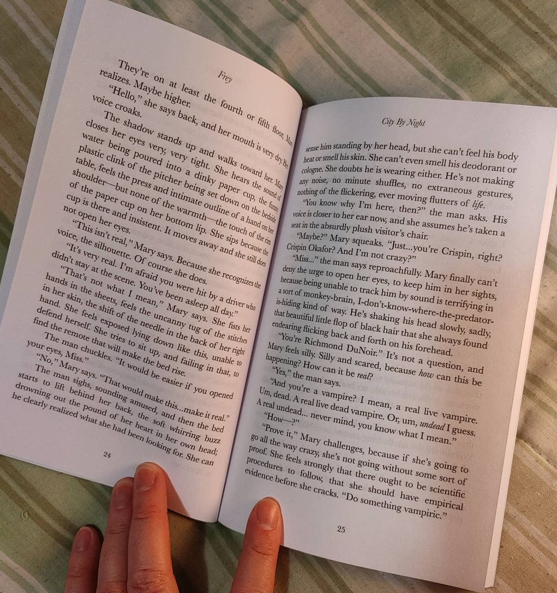 scifrey's tweet photo. Well, doesn't that reprint of #CityByNight look smart? Thanks, @IngramSpark, #Archia and @iamrodneyvsmith!
You can get a copy of your very own at https://t.co/oPZ9Lu7gMn https://t.co/RlxnA07hmF