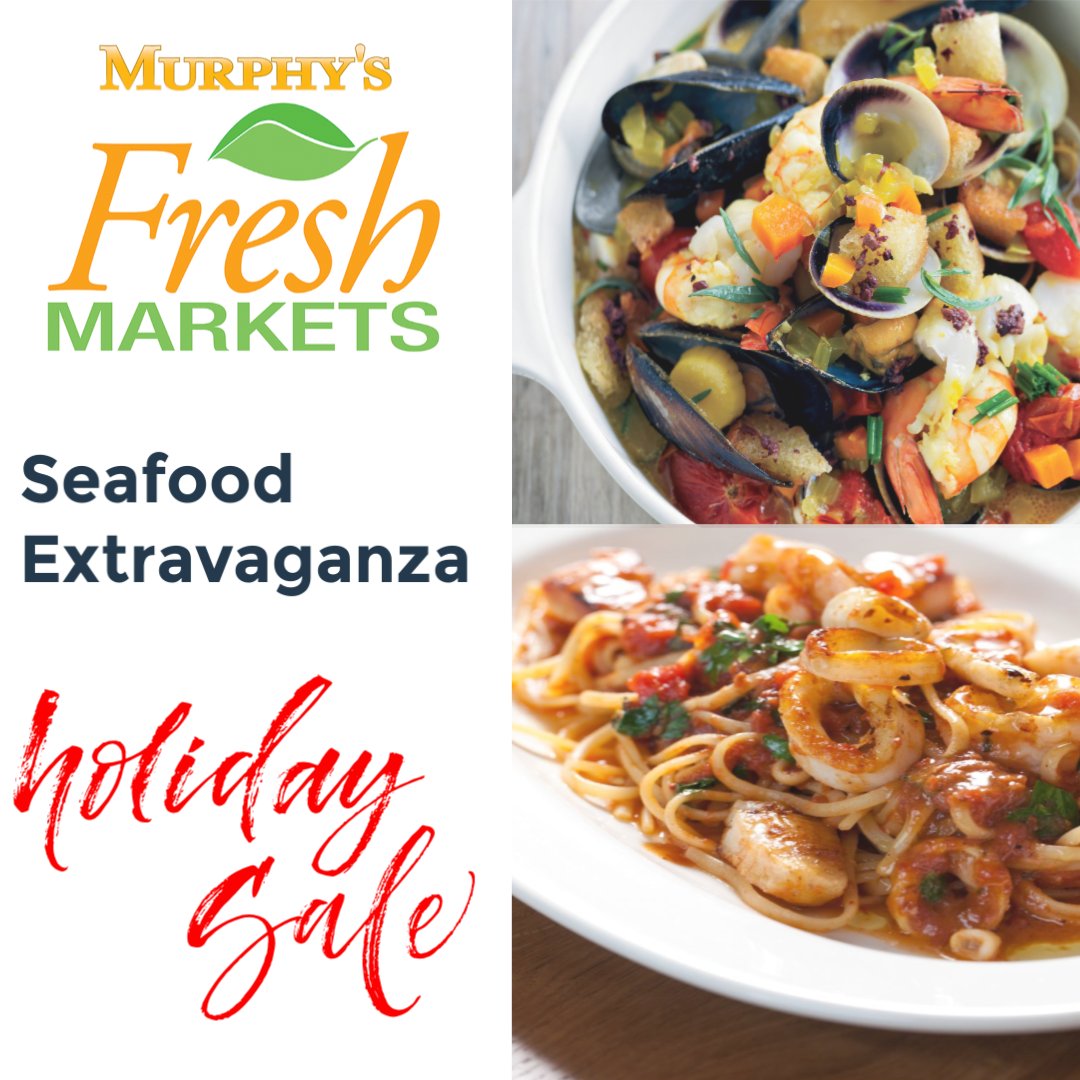 Murphy's Fresh Markets  offers the largest assortment and finest quality seafood around!