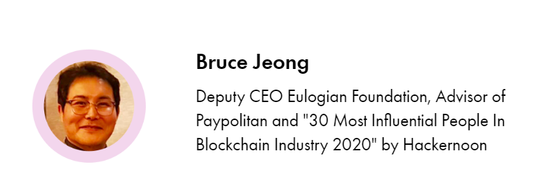 3) Excellent Advisors $Ocean Co-Founder Sheridian is a permanent advisor. See below video https://t.me/paypolitan_ann/45Bruce Jeong - One of the 30 most influential people in blockchain!!