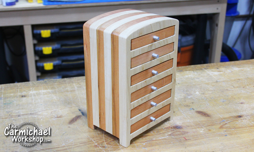 Carmichael Workshop (@carmichaelwkshp) on Twitter photo I enjoy making things with the <a href="/Inventables/">Inventables</a> X-Carve CNC Machine that don't look like they were made by a machine. This maple and cherry jewelry box has 36 compartments for jewelry and feature brushed aluminum drawer pulls. Check out the build video here: youtu.be/-REI5270yVI I enjoy making things with the <a href="/Inventables/">Inventables</a> X-Carve CNC Machine that don't look like they were made by a machine. This maple and cherry jewelry box has 36 compartments for jewelry and feature brushed aluminum drawer pulls. Check out the build video here: youtu.be/-REI5270yVI