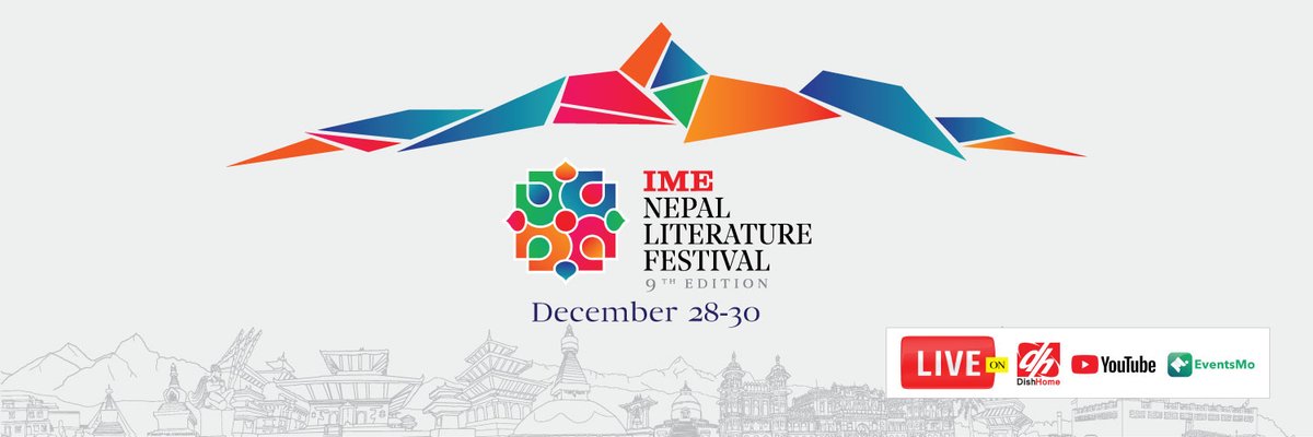 Nepallitfest's tweet photo. आइएमई नेपाल लिटरेचर फेस्टिभलको नवौं संस्करणमा न्यानो स्वागत ! साहित्य, संस्कृति, राजनीति, कला र समसामयिक विषयमा अन्तरक्रिया निम्त्याउने चाडलाई विषम परिस्थितिमा पनि निरन्तरता दिन सकेकोमा हर्षित छौं । साथ दिनुहुने यहाँहरु सबैप्रति कृतज्ञ छौं। #IMENLF2020 #NepalLitFest2020 https://t.co/ekZLmoLvSz