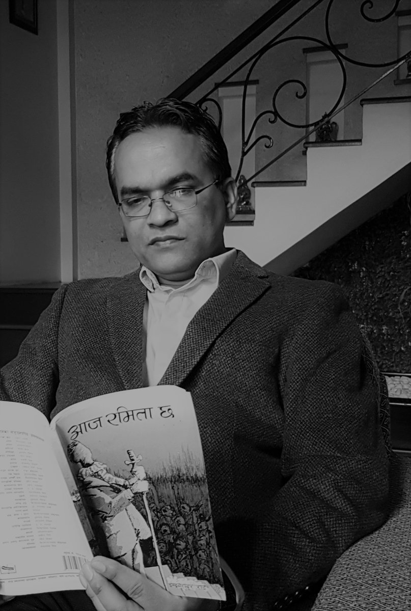 Nepallitfest's tweet photo. नेपाल लिटरेचर फेस्टिभल २०२० को पहिलो सत्र सदाझैँ रहनेछ विद्वत्प्रवचन । हामीले साहित्यमा अर्थ त धेरै खोज्छौं, तर के साहित्यको अर्थ बुझेका छौं? अर्थशास्त्री विश्व पौडेलले पुस १४ को बिहान ९ बजे यसै रोचक विषयमा प्रवचन दिनुहुनेछ: "साहित्यको अर्थ ।" #IMENepalLitFest #IMENLF2020 https://t.co/qtyQ6phl5C