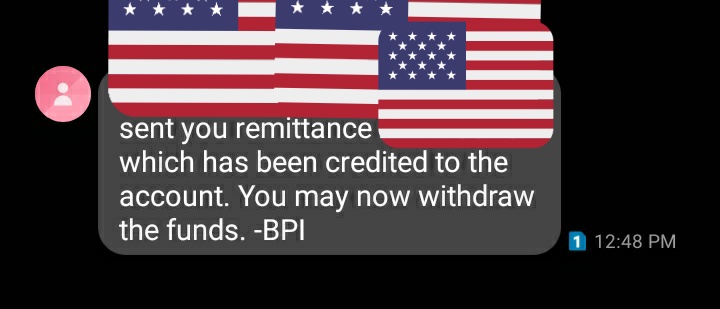 Today i got a message fm her, nasa US na pala siya. Kumustahan and all.And pinaka na shock ako kasi she wants to send me a Christmas gift daw and she was asking for my bank account number.After a few prodding, napapayag na niya ako.And look what i got from her! 6/n
